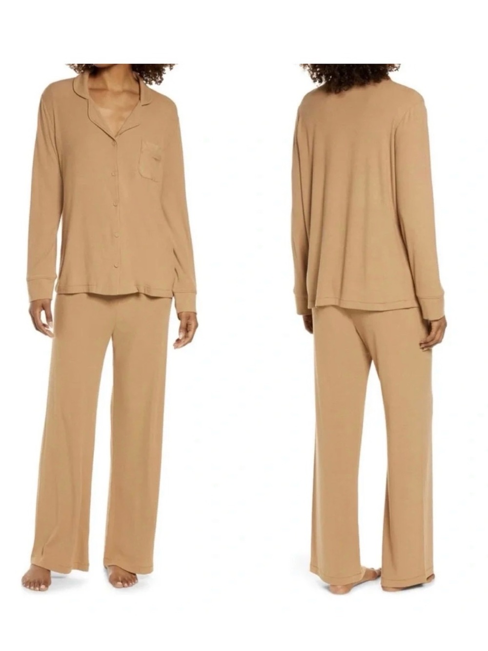 SKIMS soft lounge set size 2x - Camel Color